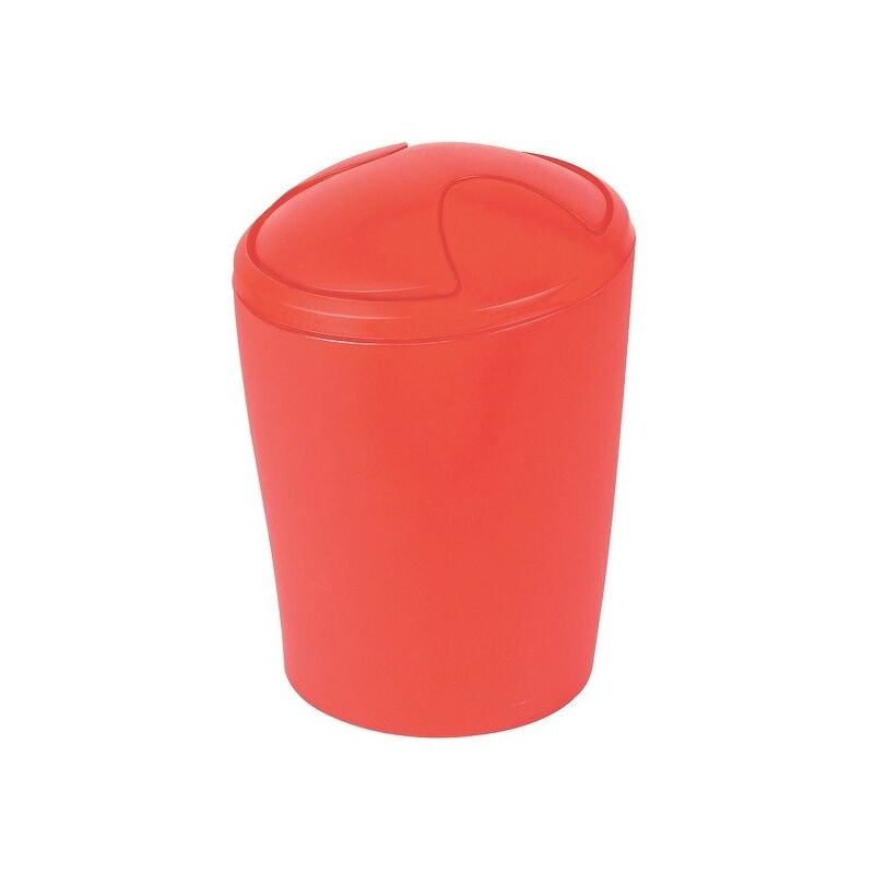 

Bote de basura basculante PP MOVE 2L Frosty Rojo - Rojo - Spirella