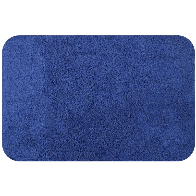 

colección Carolina , Alfombrilla de baño , 100% Algodón, Azul - Spirella