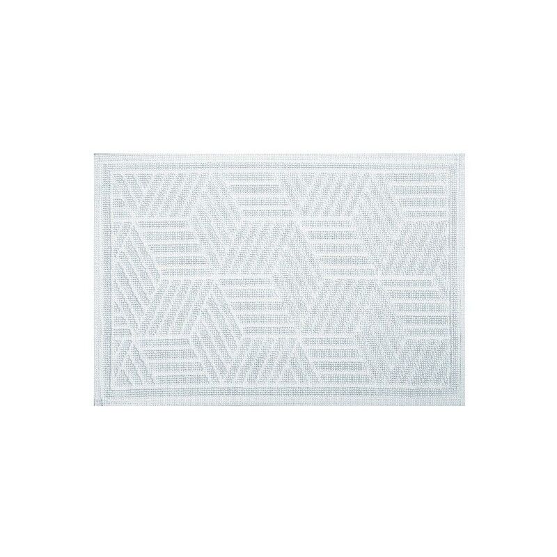

Alfombra de baño Algodón CUBO 50x80cm Blanco - Blanco - Spirella