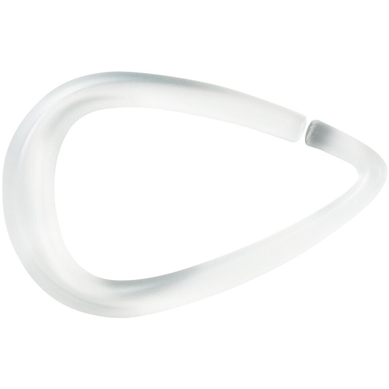 

Ducha anillos de cortina de gota blanco claro - 12pcs - Spirella