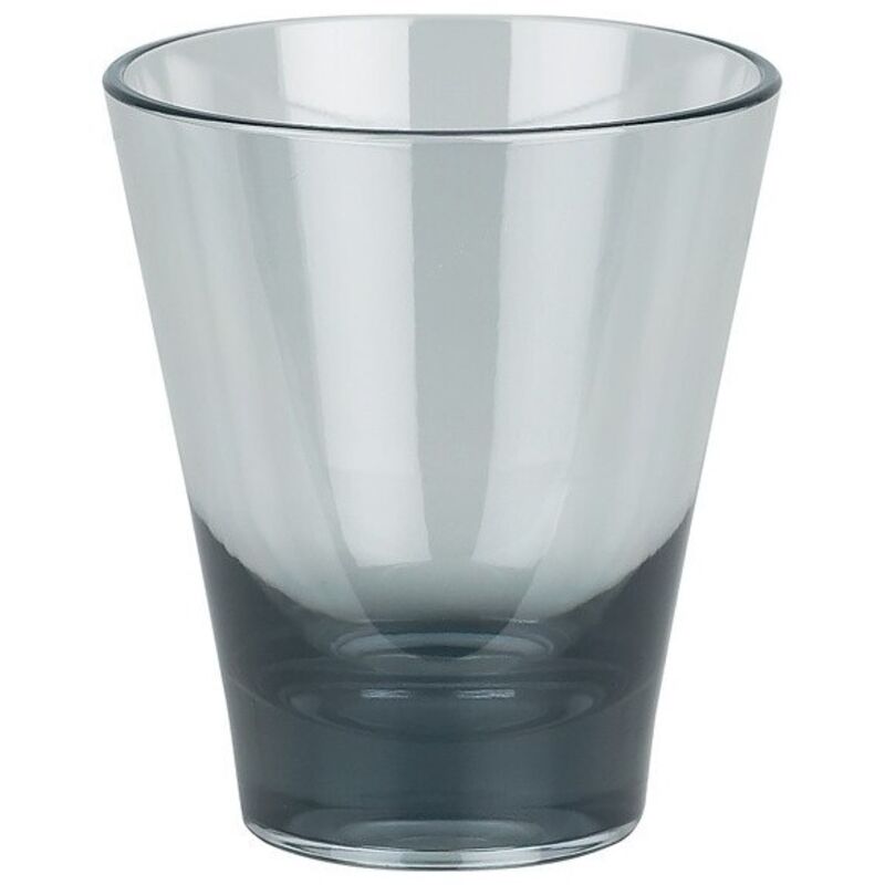 

colección Max light, Portacepillos de dientes Ø10,5 x 3,5 cm, Acrílico, Gris - Spirella