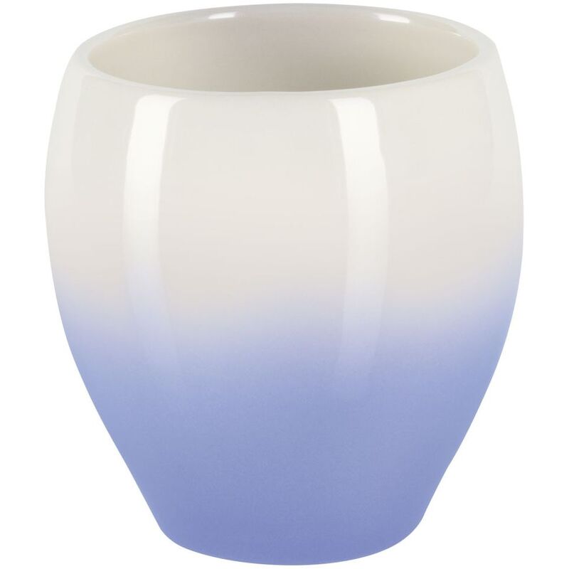 

Spirella colección Bali gradient, Portacepillos de dientes Ø9 x 9,5 cm, Gres, Azul