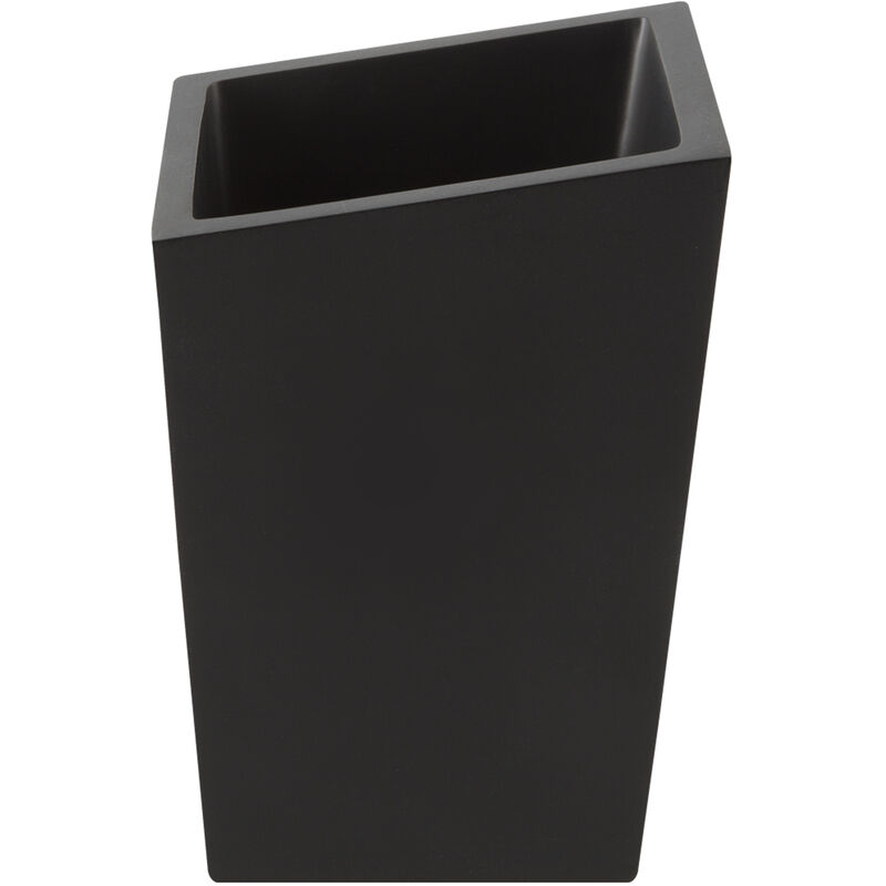 

Portacepillos de dientes 'Yoshi' de poliresina en color negro Ø7,6 x 11 cm - Spirella