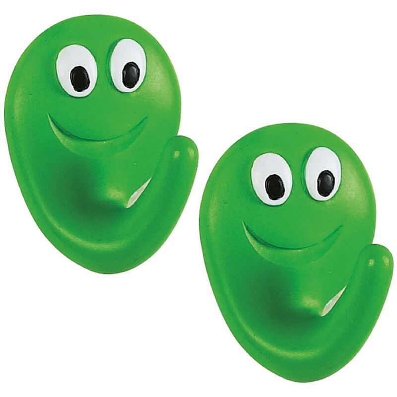 

colección Smile, Gancho 5,0, Polyresina, Verde - Spirella