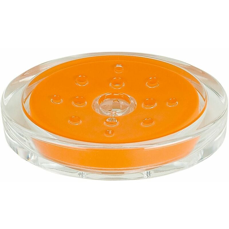 

colección Sydney, Bandeja para pastilla de jabón 3,0 x 10,0 x 13,0 cm, Acrílico, Naranja - Spirella