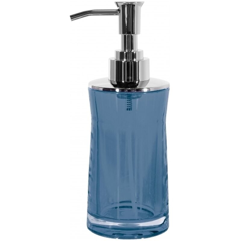 

Dispensador de jabon Spirella 'Sydney' de acrilico en color azul 18,5 x Ø7 cm