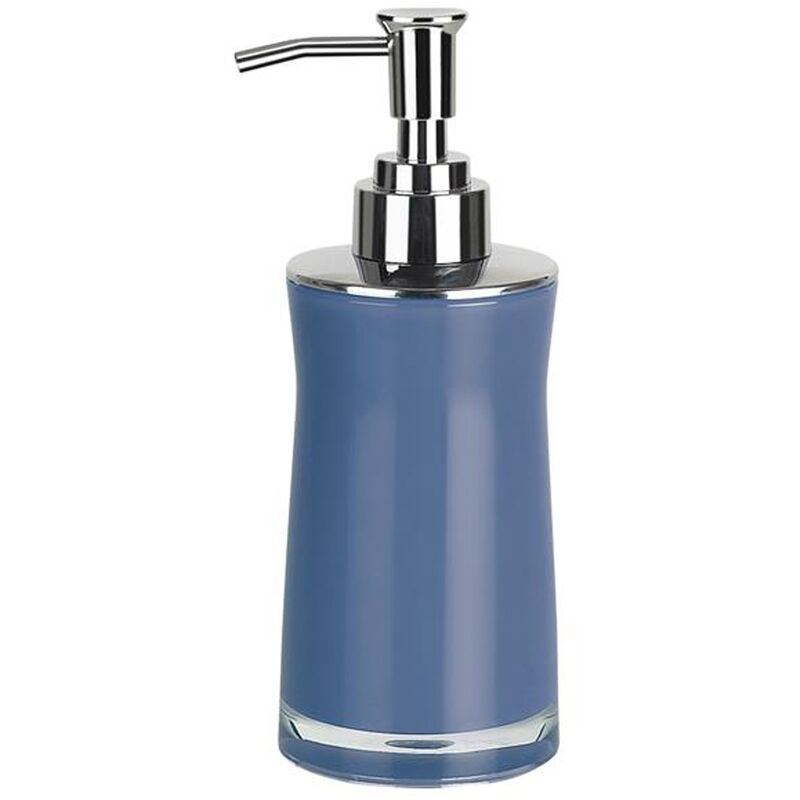 

Spirella colección Sydney, Dispensador de jabón líquido 18,5 x 7,0 x 7,0 cm, Acrílico, Azul