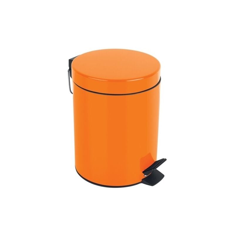 

Cubo de pedal Metal SYDNEY 3L Naranja - Naranja - Spirella