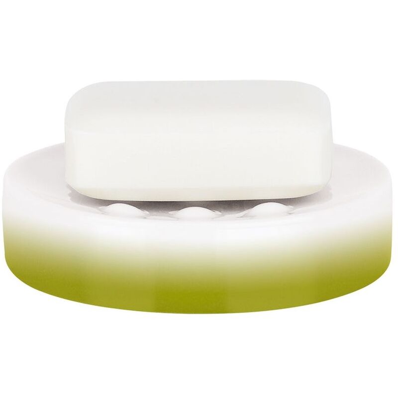 

Jabonera 'Tube' de porcelana en color verde Ø11 x 2,6 cm - Spirella