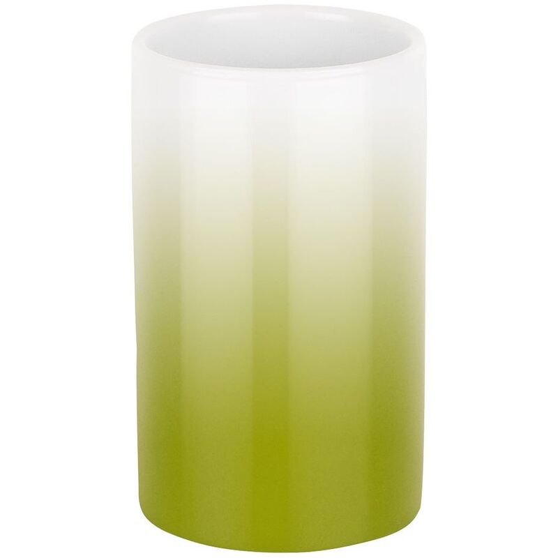 

Portacepillos de dientes 'Tube' de porcelana en color verde Ø7 x 11,5 cm - Spirella