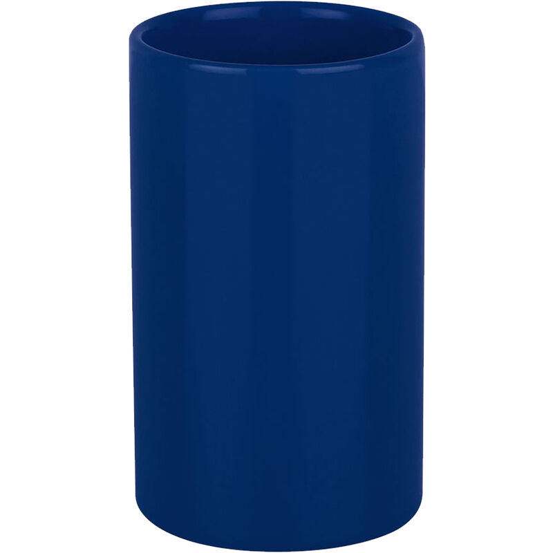 

colección Tube, Portacepillos de dientes Ø7 x 11,5 cm, Gres, Azul - Spirella