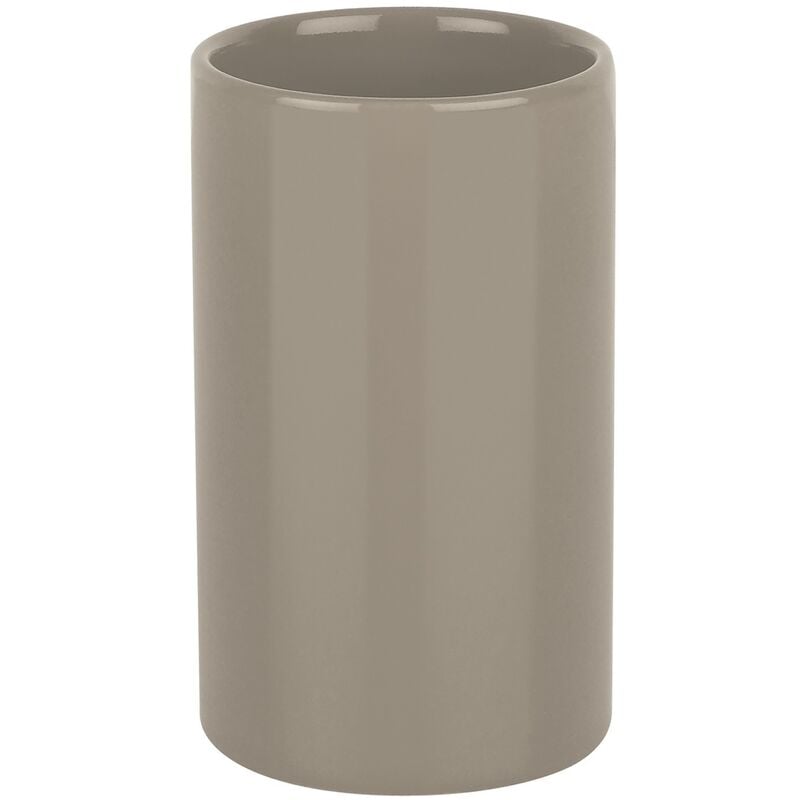 

colección Tube, Portacepillos de dientes Ø7 x 11,5 cm, Gres, Beige - Spirella