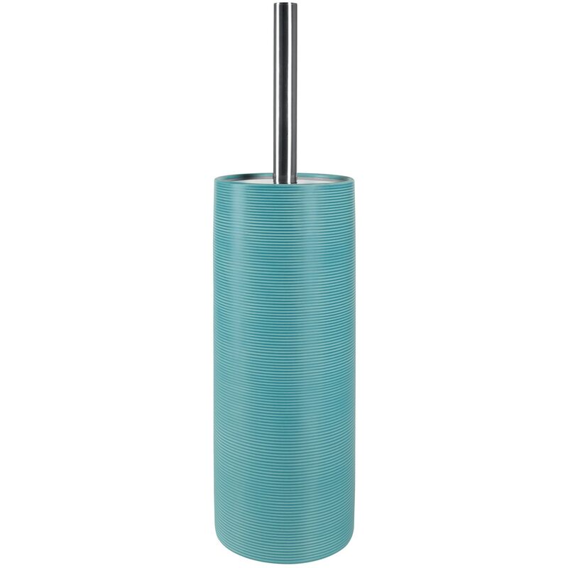 

Escobillero de baño 'Tube Ribbed' de gres en color marron Ø10,5 x 42 cm - Spirella