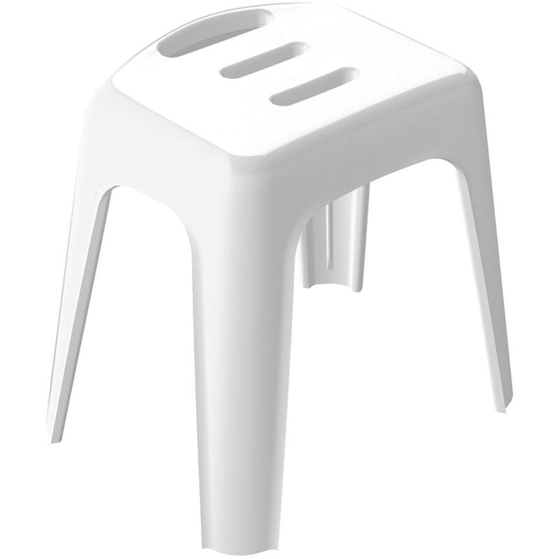 

colección Vivawell, Asiento para baño base 38x52x47 (asiento 36,5x28x5), Polipropileno, Blanco - Spirella