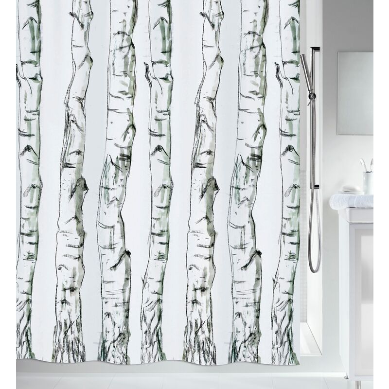 

Cortina de ducha de madera Negro 180cm - Noir - Spirella