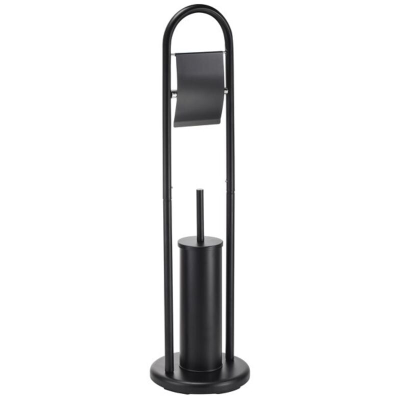 Combiné Wc abby Acier Noir MSV