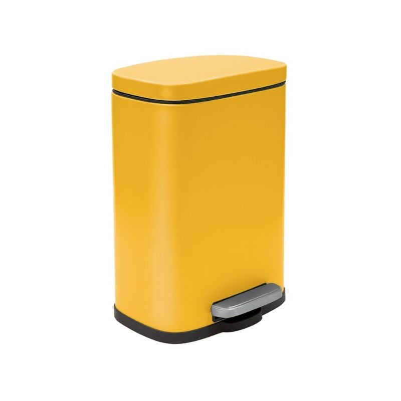 

Cubo de pedal Acero AKIRA 5L Sun Mate - Amarillo - Spirella