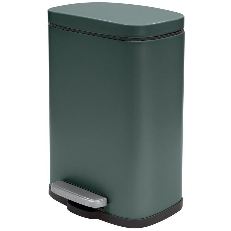 

Papelera para baño con pedal Akira 5 L. Verde oscuro - Spirella