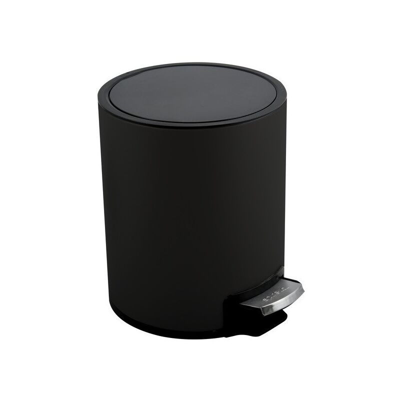 

Cubo de pedal Acero Inoxidable RIKU 3L Negro Mate - Negro - Spirella