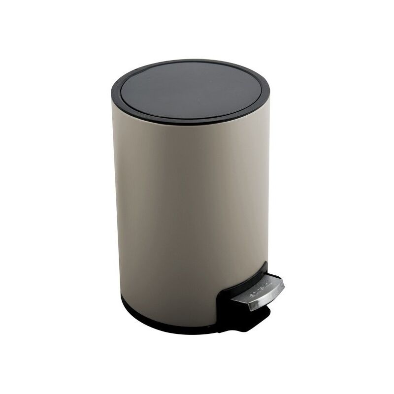 

Cubo de pedal Acero Inoxidable RIKU 5L Topo Mate - Topo - Spirella