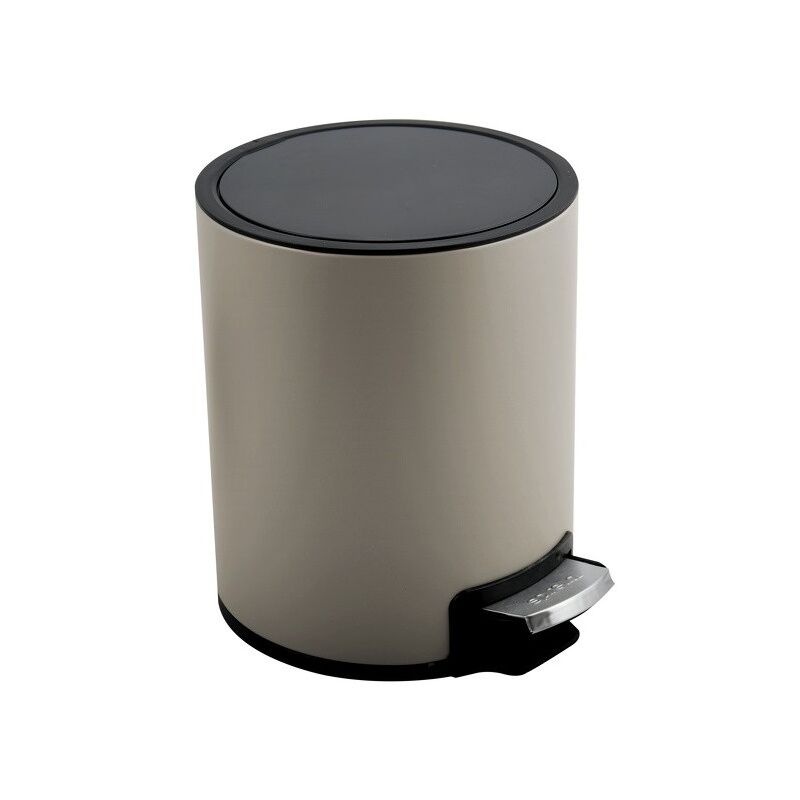 

Cubo de pedal Acero Inoxidable RIKU 3L Topo Mate - Topo - Spirella