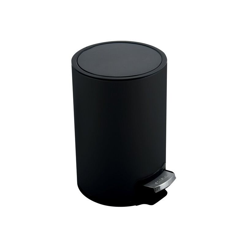 

Cubo de pedal Acero Inoxidable RIKU 5L Negro Mate - Negro - Spirella