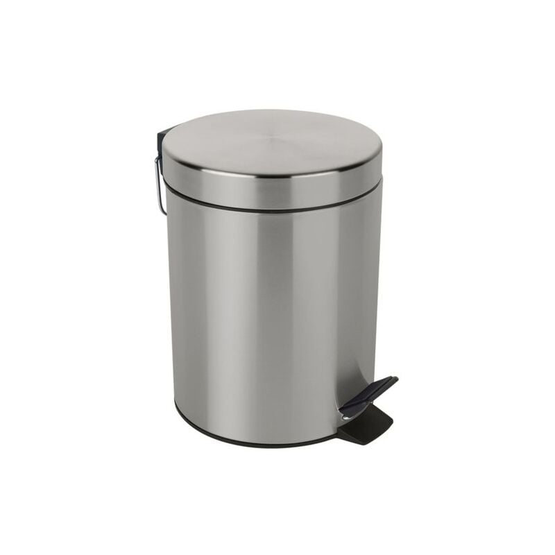 

Cubo de pedal Metal SYDNEY 3L Gris Mate - Gris - Spirella