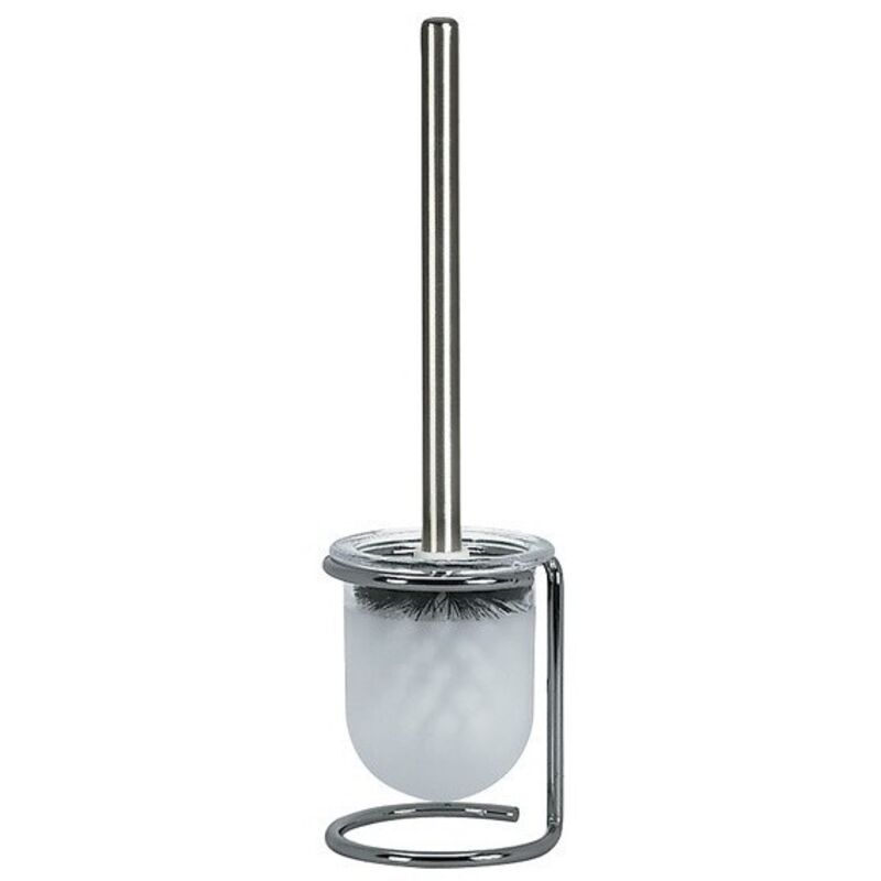 

Spirella - Escobilla de baño con soporte Vidrio LEVEL Blanco - Blanco