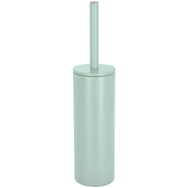 

ESCOBILLA DE BAÑO CON SOPORTE DE ACERO INOXIDABLE AKIRA VERDE MATE - Spirella