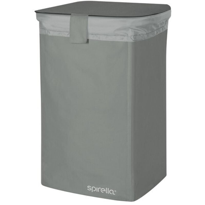 Panier à linge classic l 50L Gris Spirella