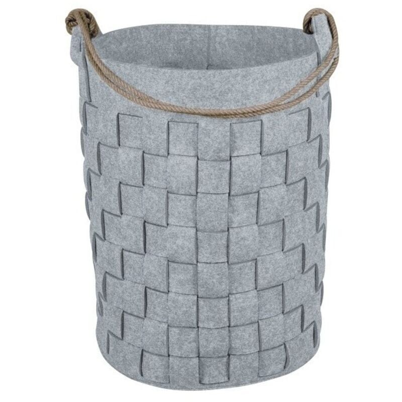 Panier à linge cosyhome 70L Gris Spirella
