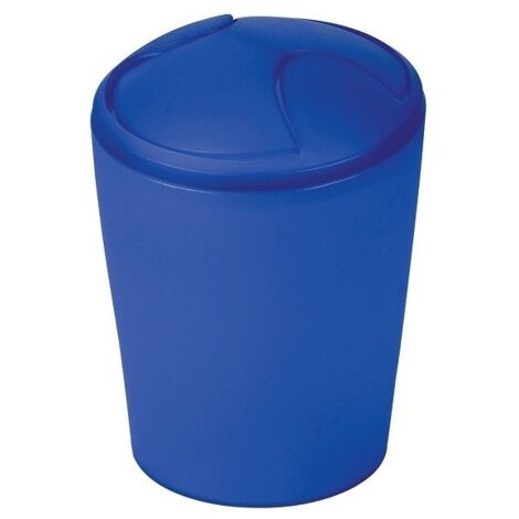 Spirella Papelera Basculante MOVE 2L Frosty Azul Marino