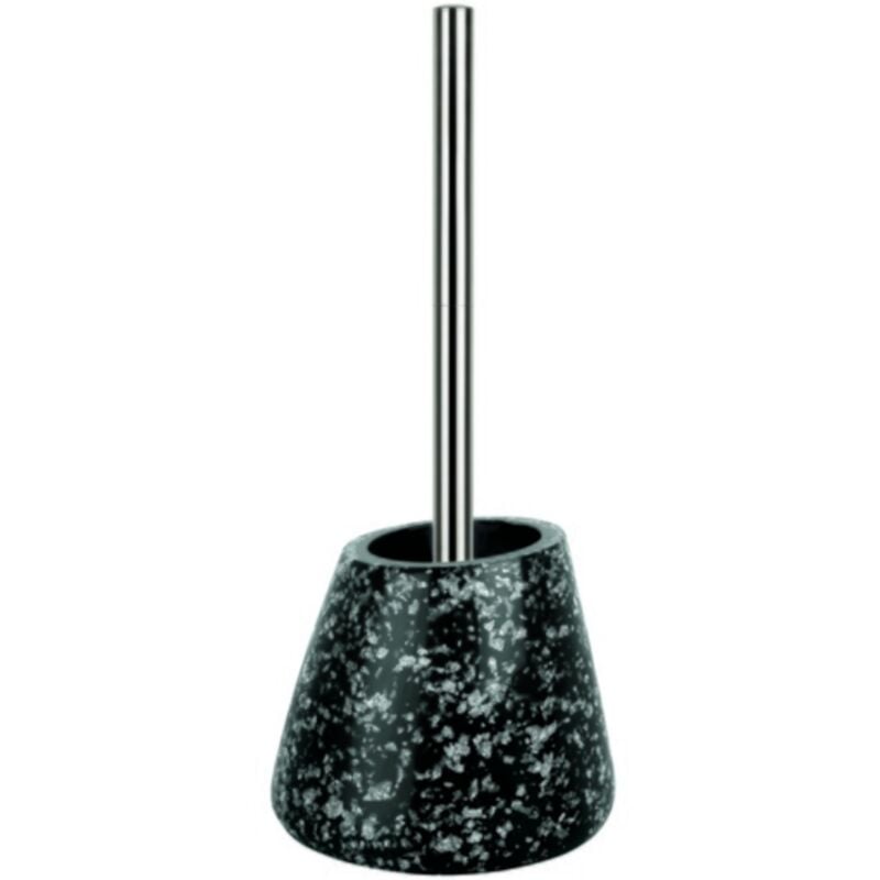 Brosse wc avec support Céramique ETNA Noir & Gris Spirella