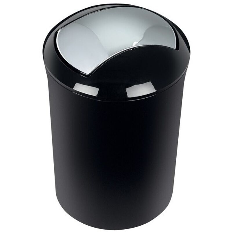 Spirella - Poubelle à bascule ps sydney 5L Noir