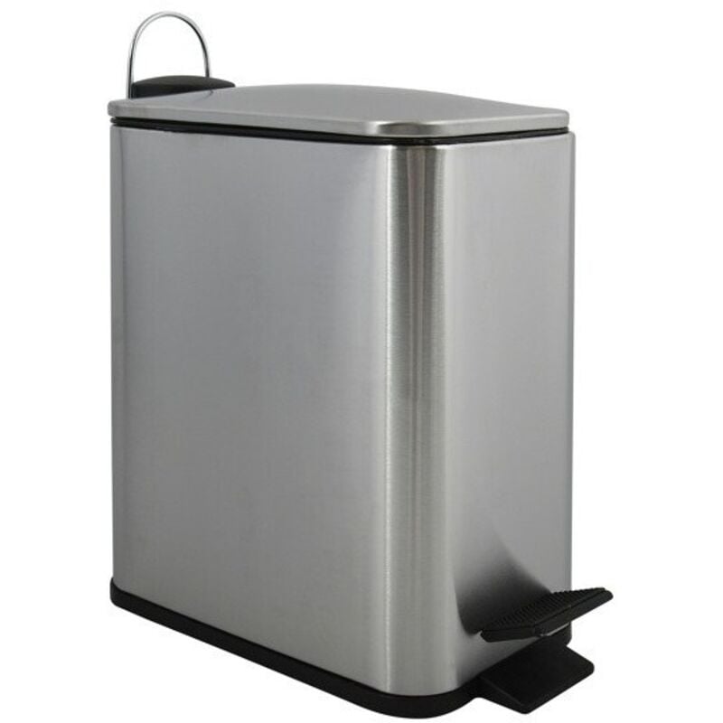 Poubelle à pédale Acier erik 5L Brossé Spirella