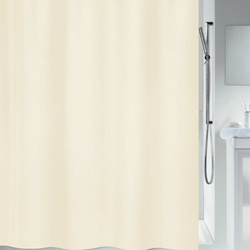 Rideau de douche Polyester primo 120x200cm Beige Spirella