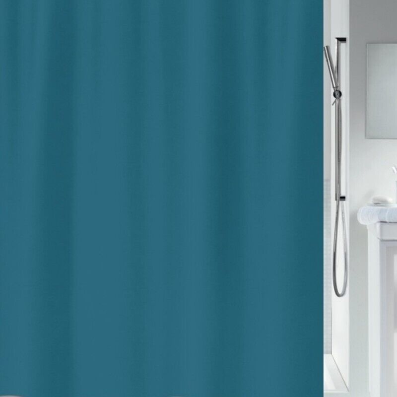 Rideau de douche Polyester primo 120x200cm Bleu Spirella