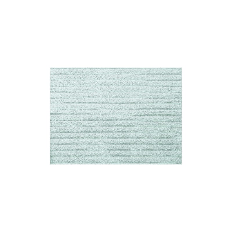 Tapis de bain Coton benoa 70x120 cm Bleu Clair Spirella
