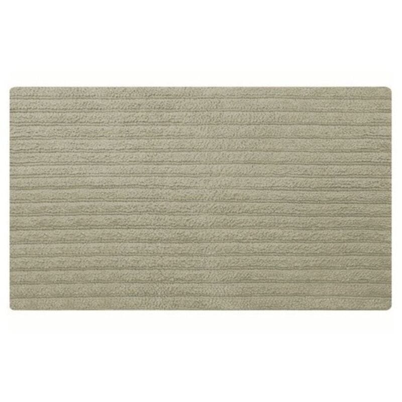 Tapis de bain Coton benoa 70x120cm Taupe Spirella