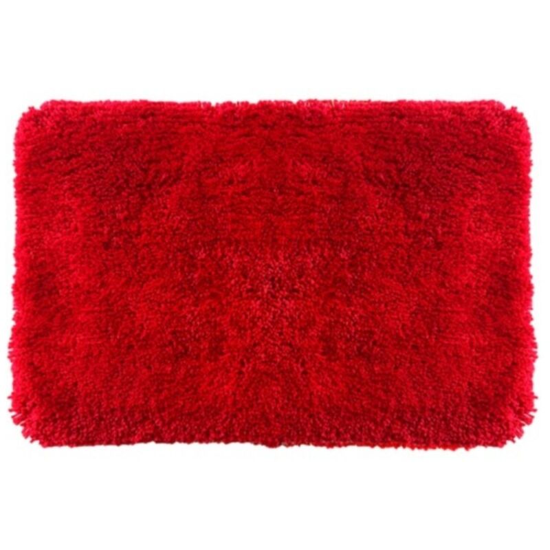 Tapis de bain Microfibre HIGHLAND 55x65cm Rouge Spirella