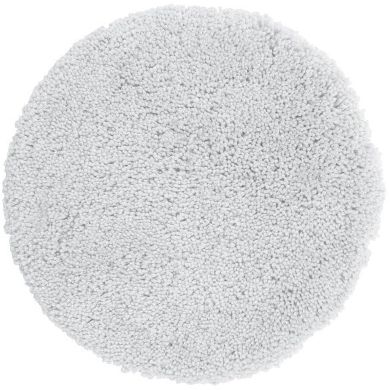 Tapis de bain rond Microfibre highland Ø60cm Blanc Spirella