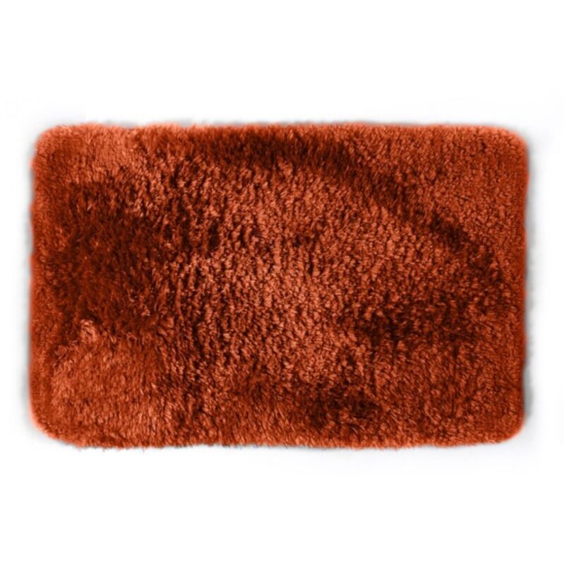 Tapis de bain microfibre fino 60x90cm Terracotta Spirella