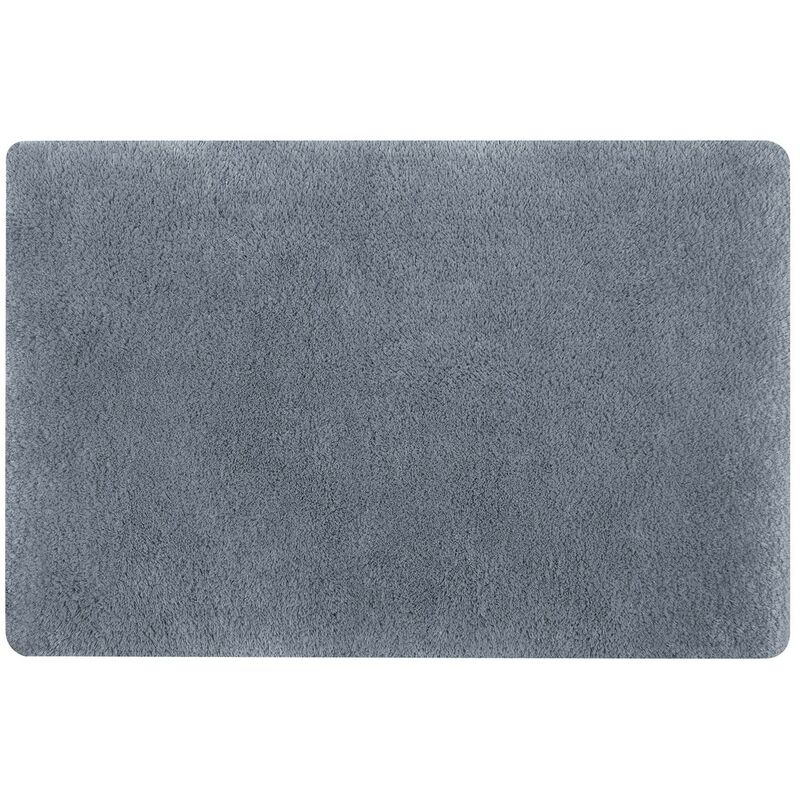 Spirella - Tapis de bain Microfibre fino 50x80cm Gris - Gris