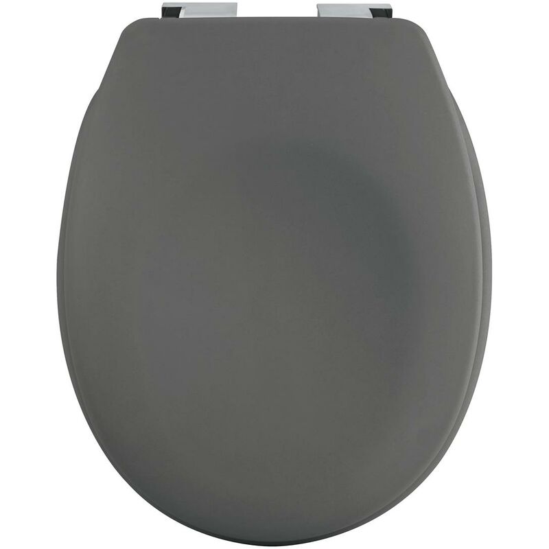 Spirella wc Sitz Toilettendeckel Neela mit Absenkautomatik matt Grau  - Onlineshop ManoMano