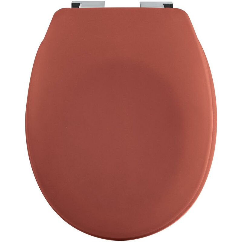 Spirella wc Sitz Toilettendeckel Neela mit Absenkautomatik matt Terracotta Rot  - Onlineshop ManoMano