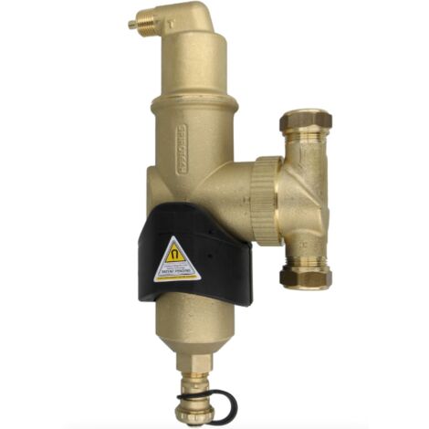SpiroCombi Séparateur d'air et de boue avec aimant 28 mm