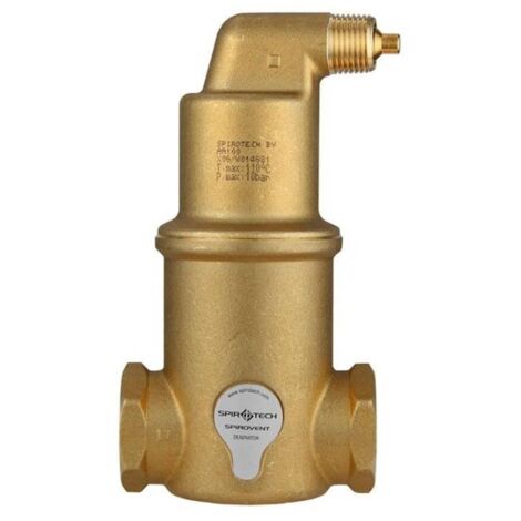 SpiroTech Mikro-Luftblasenabscheider SpiroVent AA100 1 Zoll