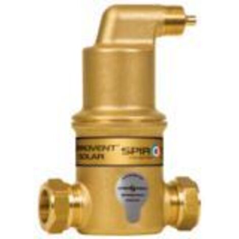 Spirovent Luft Abscheider, horizontal 860040