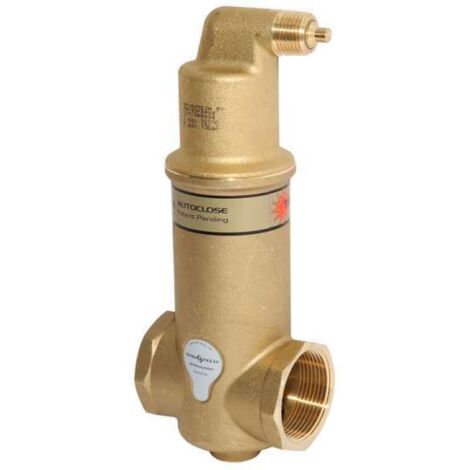 SpiroVent Solar Autoclose Mikroblasenabscheider mit 1 1/2'' Innengewinde AA150FBA08