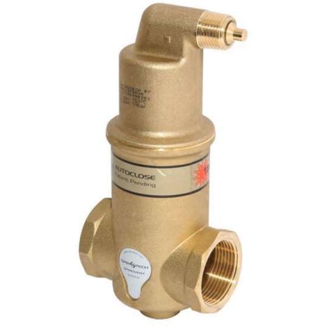 SpiroVent Solar Autoclose Mikroblasenabscheider mit 1 1/4'' Innengewinde AA125FBA08